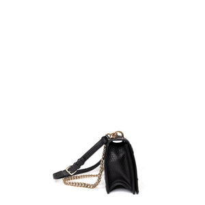 CHRISTIAN DIOR MEDIUM DIORAMA STUDDED BLACK CALFSKIN GHW