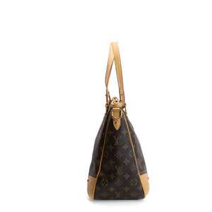 LOUIS VUITTON ESTRELA MEDIUM BROWN COATED CANVAS MONOGRAM GHW