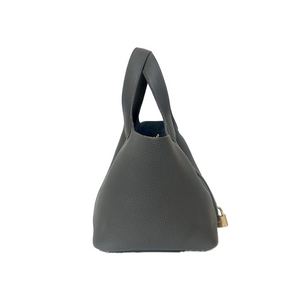 HERMES PICOTIN LOCK 18 ARDOISE GHW STAMP W