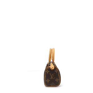 LOUIS VUITTON NANO SPEEDY MONOGRAM CANVAS GHW