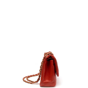 CHANEL JUMBO CLASSIC DOUBLE FLAP RED CAVIAR LEATHER GHW