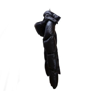 MONCLER MAYA SHORT DOWN JACKET BLACK SIZE 2
