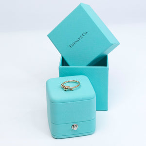 TIFFANY & CO. KNOT 18K YELLOW GOLD RING