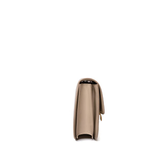 CELINE MEDIUM CLASSIC BOX BAG BEIGE CALFSKIN GHW