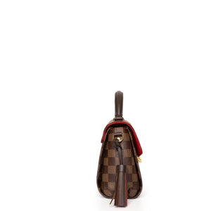LOUIS VUITTON CROISETTE DAMIER EBENE CANVAS GHW