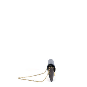 LOUIS VUITTON PADLOCK PN STRAP MONOGRAM BLACK GHW (MICROCHIP)