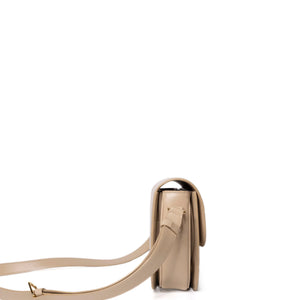 CELINE CLASSIQUE TRIOMPHE BAG SHINY CALFSKIN BEIGE GHW