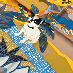 HERMES EN LIBERTE SILK SCARF 90CM