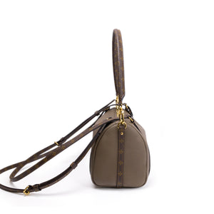 LOUIS VUITTON IVORY CALFSKIN EXPRESS PM SHOULDER BAG GHW