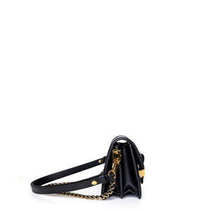 LOUIS VUITTON MINI DAUPHINE BLACK EPI LEATHER GHW