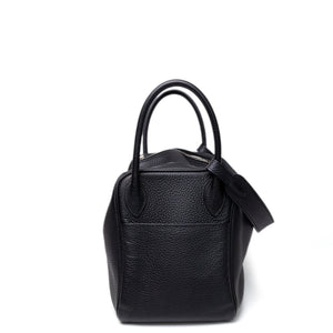 HERMES LINDY 30 CLEMENCE LEATHER SHW STAMP SQUARE Q