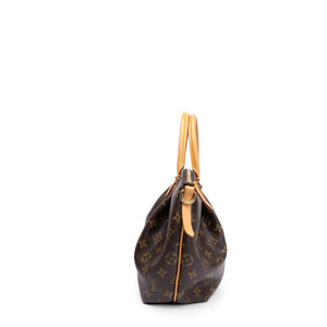 LOUIS VUITTON TURENNE PM BAG MONOGRAM CANVAS BROWN GHW