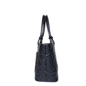 CHANEL CAMBON LINE TOTE BAG CALFSKIN SHW