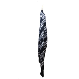 GUCCI CHAIN SWEATER BLACK & WHITE CASHMERE