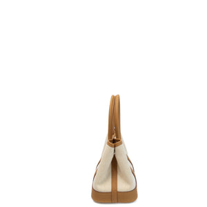HERMES NEO GARDEN PARTY 23 NEGONDA / CANVAS BEIGE / NATURAL SABLE SHW STAMP G