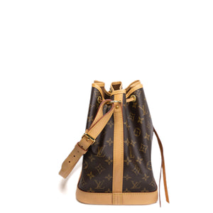 LOUIS VUITTON PETIT NOE BUCKET BAG MONOGRAM GHW (MICROCHIP)