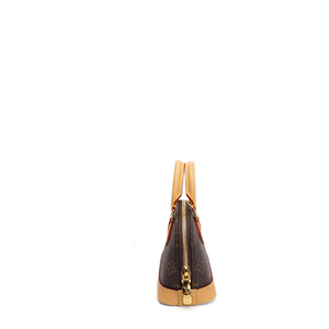 LOUIS VUITTON ALMA BB MONOGRAM CANVAS GHW (MICROCHIP)