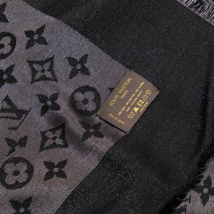 LOUIS VUITTON MONOGRAM DENIM SHAWL