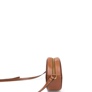 CELINE OVAL BAG TRIOMPHE SMOOTH CALFSKIN TAN GHW