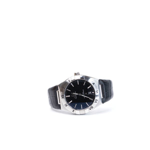 OMEGA CONSTELLATION 39MM , STEEL ON LEATHER STRAP