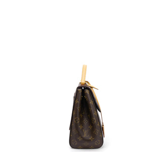 LOUIS VUITTON CLUNY MM BROWN MONOGRAM CANVAS GHW
