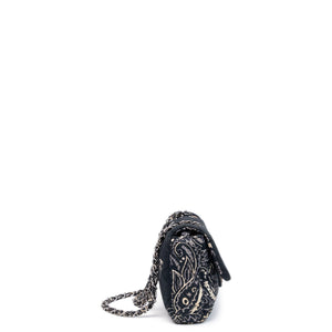 CHANEL BANDANA PRINT QUILTED FLAP BAG FABRIC MULTICOLOUR SHW