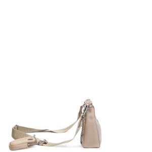 PRADA RE-EDITION 2005 SHOULDER BAG RE-NYLON BEIGE SHW
