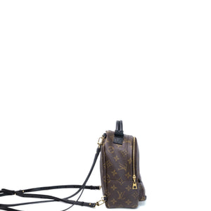 LOUIS VUITTON PALM SPRINGS MINI MONOGRAM CANVAS GHW (MICROCHIP)