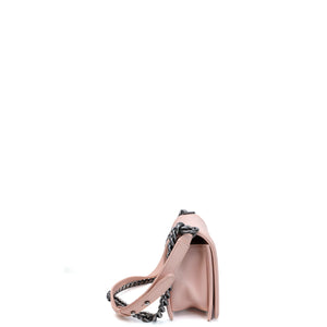 CHANEL MEDIUM LEBOY LIGHT PINK CALFSKIN LEATHER SHW