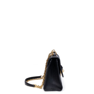 LOUIS VUITTON SAINT SULPICE PM SHOULDER BAG BLACK MONOGRAM EMPREINTE LEATHER GHW