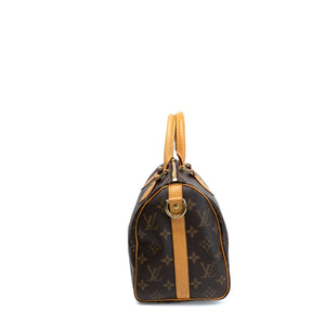 LOUIS VUITTON SPEEDY BANDOULIERE 25 MONOGRAM CANVAS / LEATHER GHW