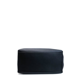 LOEWE CUBI MESSENGER LARGE BAG BLACK CALFSKIN LEATHER SHW
