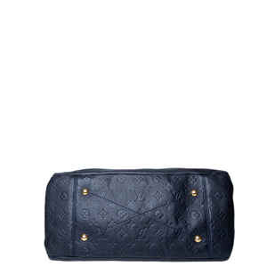 LOUIS VUITTON ARTSY MM BLACK MONOGRAM EMPREINTE LEATHER GHW