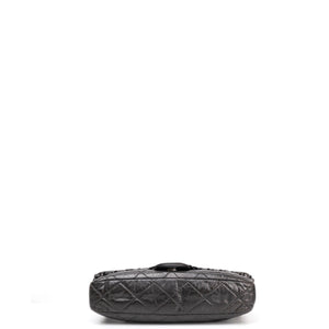 CHANEL MEDIUM CHAIN ME FLAP BAG GREY QUILTED CALFSKIN SHW