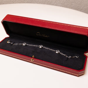 CARTIER PASHA BRACELET 18K WHITE GOLD