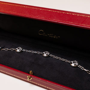 CARTIER PASHA BRACELET 18K WHITE GOLD