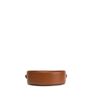 CELINE OVAL BAG TRIOMPHE SMOOTH CALFSKIN TAN GHW