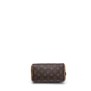 LOUIS VUITTON SPEEDY 20 BANDOULIERE MONOGRAM CANVAS GHW (MICROCHIP)