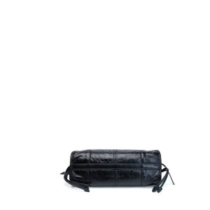PRADA MINI BONNIE HANDBAG BLACK CALFSKIN GHW