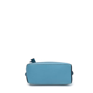 LOEWE MINI PUZZLE BAG CALFSKIN LIGHT BLUE SHW