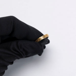CARTIER LOVE RING YELLOW GOLD SIZE 56