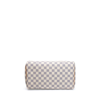 LOUIS VUITTON SPEEDY 30 DAMIER AZUR CANVAS HANDBAG GHW