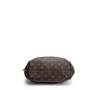 LOUIS VUITTON TURENNE PM BAG MONOGRAM CANVAS BROWN GHW