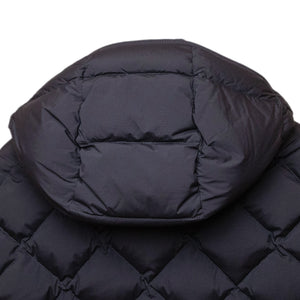 MONCLER MEN'S CECAUD QUILTED PUFFER HOODED JACKET BLACK SIZE 3