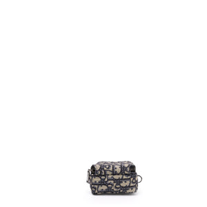 CHRISTIAN DIOR MICRO RIDER POUCH BLUE OBLIQUE CANVAS SHW