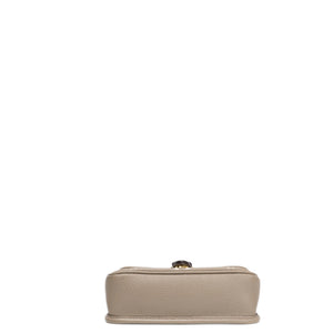 LOUIS VUITTON NANO DIANE BICOLOUR MONOGRAM EMPREINTE LEATHER TOURTERELLE BEIGE /  CREAM GHW (MICROCHIP)
