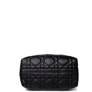 CHRISTIAN DIOR MEDIUM TOUJOURS BAG BLACK MACROCANNAGE CALFSKIN LEATHER GHW