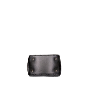 CHRISTIAN DIOR VINTAGE LADY DIOR TOTE BAG BLACK SHW