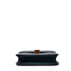 CELINE MEDIUM CLASSIC BOX BAG GOATSKIN AMAZON GREEN GHW