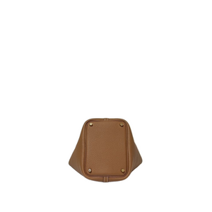 HERMES PICOTIN LOCK 18 GOLD GHW STAMP K